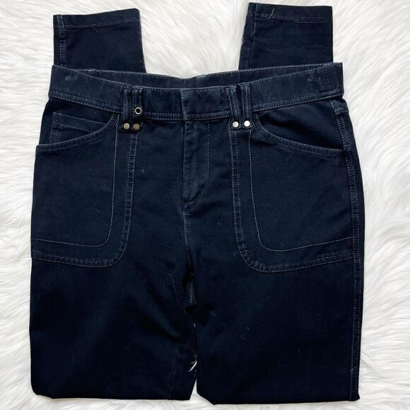 Terre Bleue Mid Rise Jegging Black Size 6 - Picture 2 of 4